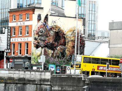 Дублин. Что рисуют на стенах уличные художники? - hamster-travel.ru - Португалия