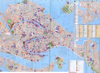 Туристическая карта Венеции - travelphoto.org.ua