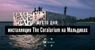 Место дня: инсталляция The Coralarium на Мальдивах - 34travel.me - Мальдивы