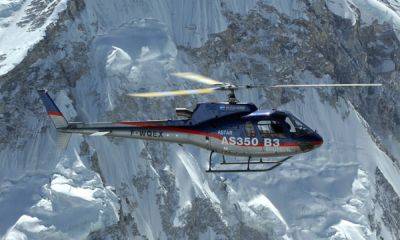 Первый вертолет на Эвересте - рекорд, который так и не побит - gekkon.club - Непал