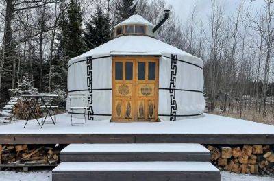Отдых по-монгольски: рядом с Таллинном появилась юрта для уик-энда на природе - gloss.ee - Эстония