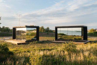 Отдых в Эстонии: зеркальные мини-виллы с видом на море, которые можно снять на выходные - gloss.ee - Эстония