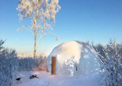 Пожить как эскимос, но в тепле: недалеко от Таллинна можно заночевать в купольной палатке - gloss.ee - Эстония