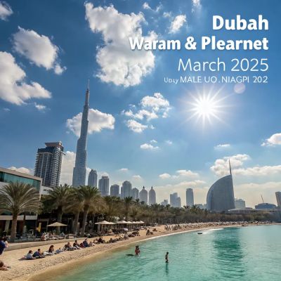 Погода в Дубае в марте 2026: температура и отдых - piligrimos.com - Эмираты