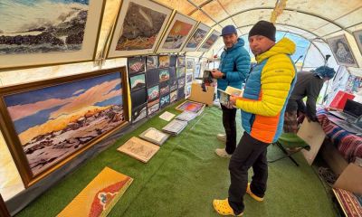 Plaza de Mulas, высокогорная галерея (художник Мигель Доура) - GEKKON.CLUB ТУР - gekkon.club - Аргентина