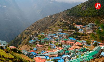 Группа на пути к базовому лагерю Эвереста: Намче-Базар и первый вид на легендарную вершину - Геккон клуб тур - gekkon.club - Непал