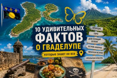 10 удивительных фактов о Гваделупе, которые знают не все - tourweek.ru - Франция - Испания - Куба